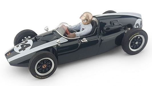 COOPER J.BRABHAM 1959 N.24 WINNER MONACO GP WORLD CHAMPION + PILOTA 1:43 - Brumm - BM0278CH
