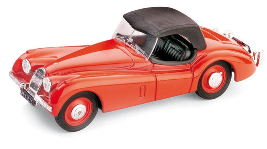 JAGUAR XK 120 DROP HEAD 1948 ROSSO 1:43 - Brumm - BM0102-03