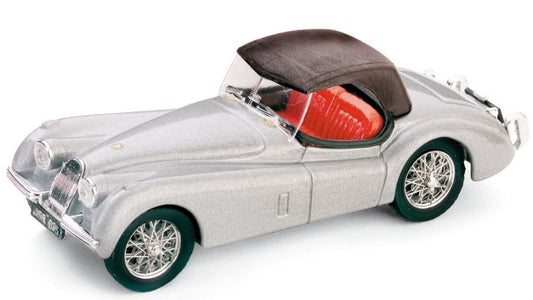 JAGUAR XK 120 DROP HEAD 1948 ARGENTO 1:43 - Brumm - BM0102-05