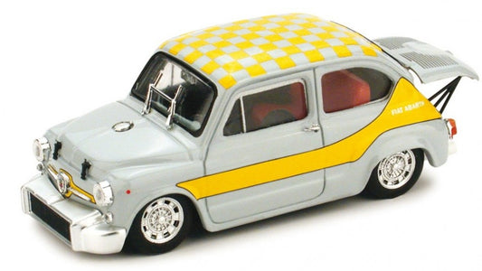 FIAT ABARTH 1000 BERLINA CORSA GR.5 UFFICIALE 1968 LIVREA GIALLO 1:43 - Brumm - BM0380-03