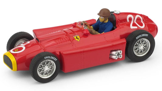 FERRARI D 50 J.M.FANGIO 1956 N.20 4rt MONACO GP W/PILOTE 1:43 - Brumm - BM0127CH