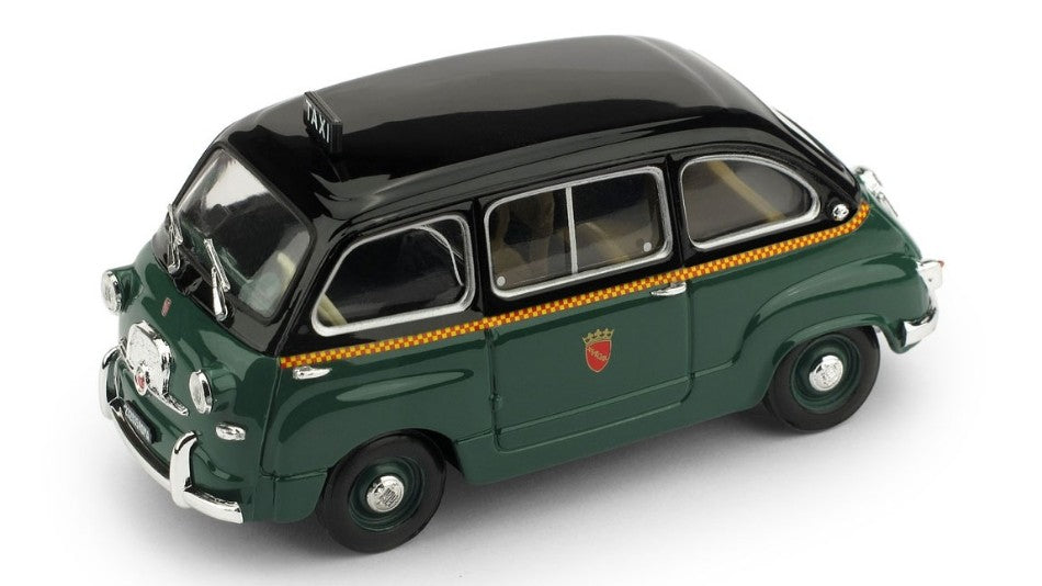 FIAT 600 MULTIPLA 1a SERIE 1956 TAXI DI ROMA 1:43 - Brumm - BM0251C