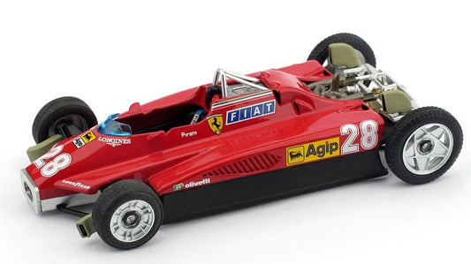 FERRARI 126 C2 D.PIRONI 1982 N.28 S.MARINO VERS.TRASPARENTE 1:43 - Brumm - BM0268T