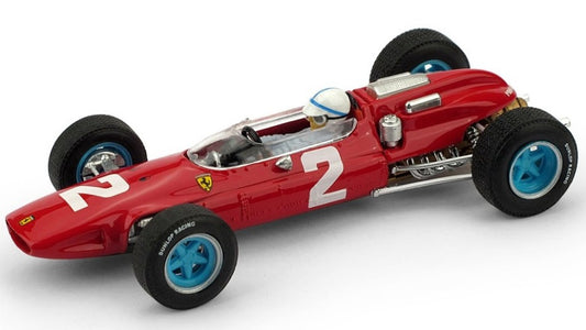 FERRARI 158 J.SURTEES 1964 N.2 WINNER ITALY GP + PILOTA 1:43 - Brumm - BM0290CH