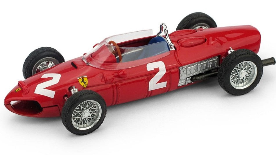 FERRARI 156 F1 P.HILL 1961 N.2 WINNER ITALY GP 1:43 - Brumm - BM0639