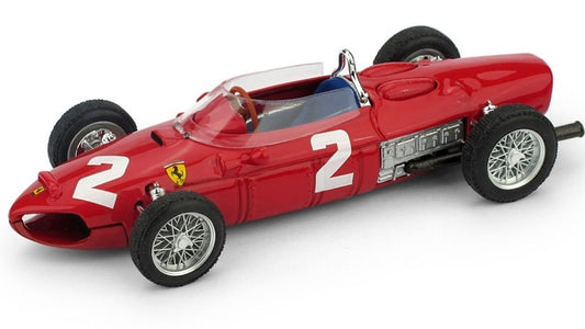 FERRARI 156 F1 P.HILL 1961 N.2 WINNER ITALY GP 1:43 - Brumm - BM0639
