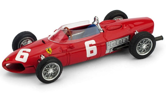 FERRARI 156 F1 R.GINTHER 1961 N.6 DNF ITALY GP 1:43 - Brumm - BM0641
