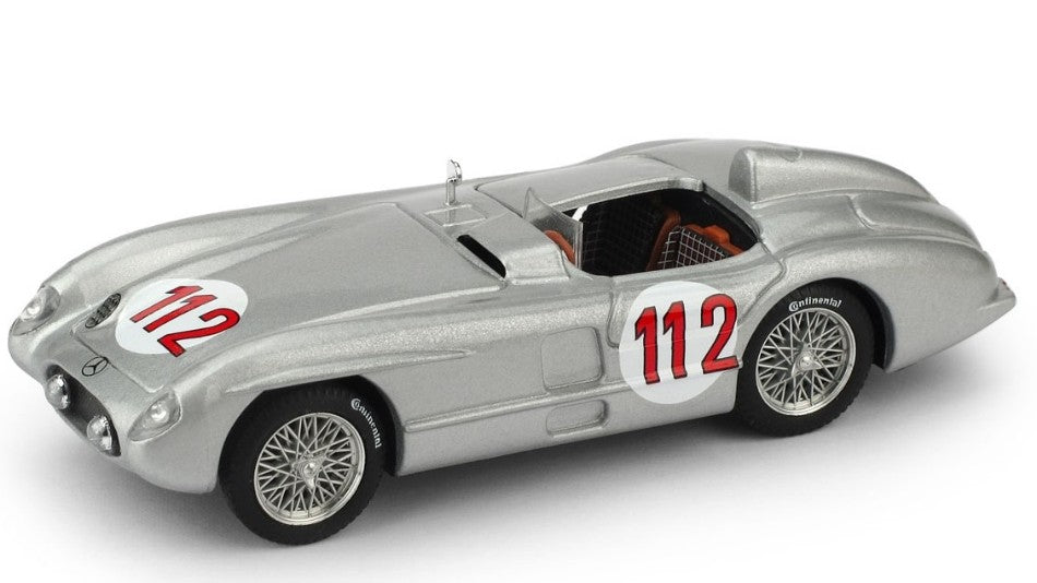 MERCEDES 300 SLR N.112 2nd TARGA FLORIO 1955 J.M.FANGIO-K.KLING 1:43 - Brumm - BM0189