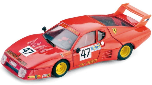 FERRARI 512 BB LM N.47 5th LM 1981 ANDREUT-BALLOT  LENA 1:43 - Brumm - BM0213