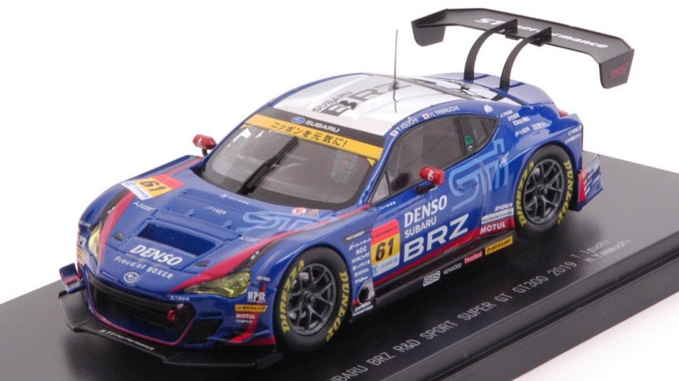 SUBARU BRZ R&D SPORT N.61 SUPER GT300 2019 T.IGUCHI-H.YAMAUCHI 1:43 - Ebbro - EB45743