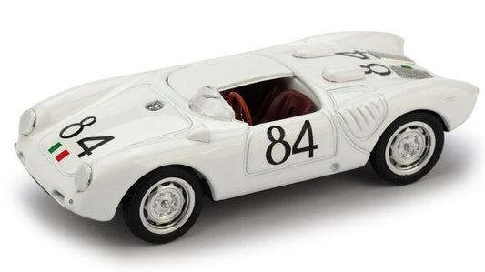 PORSCHE 550A RS SPYDER N.84 WINNER TARGA FLORIO 1956 U.MAGLIOLI 1:43 - Brumm - BM0515