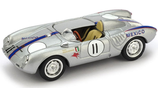 PORSCHE 550A RS SPYDER N.11 RIVERSIDE 1957 R.RODRIGUEZ 1:43 - Brumm - BM0516