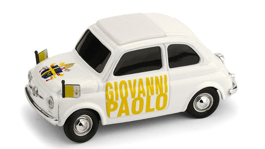 FIAT 500 GIOVANNI PAOLO BEATO LUI 1:43 - Brumm - BMBR050