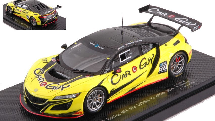 HONDA NSX GT3 N.777 10 H SUZUKA 2018 KIMURA-YOKOMIZO-COZZOLINO 1:43 - Ebbro - EB45677