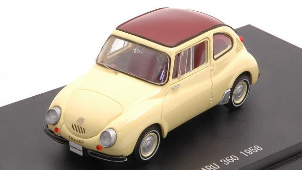SUBARU 360 1958 BEIGE/BROWN 1:43 - Ebbro - EB45685