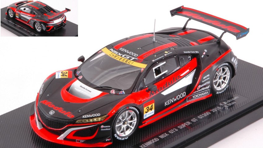 HONDA NSX GT3 N.34 SUPER GT300 2018 R.MICHIGAMI-H.OTSU 1:43 - Ebbro - EB45653