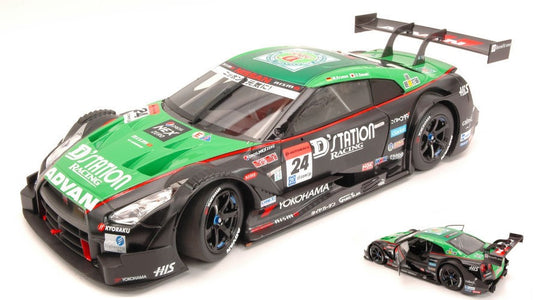 NISSAN GT-R N.24 10th SUPER GT500 2014 M.KRUMM-D.SASAKI 1:18 - Ebbro - EB81019