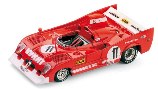 ALFA ROMEO 33TT12 N.1T TEST CAR MONZA 1975 PESCAROLO-BELL 1:43 - Brumm - BM0239