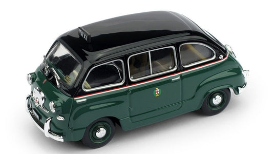 FIAT 600 MULTIPLA TAXI MILANO 1956 1:43 - Brumm - BM0251