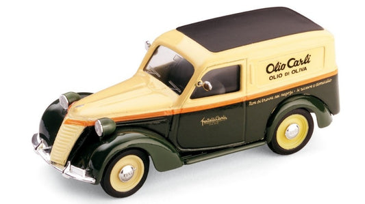 FIAT 1100 E OLIO CARLI 1946 1:43 - Brumm - BM0311