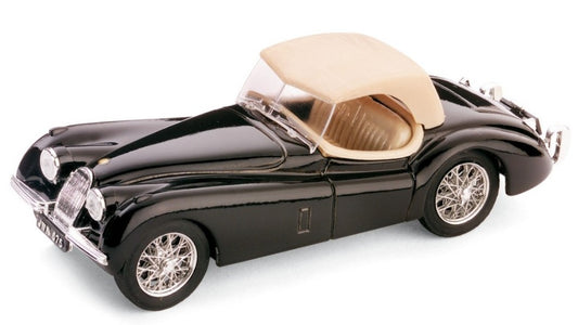 JAGUAR XK 120 DROP HEAD 1948 NERO 1:43 - Brumm - BM0102-02