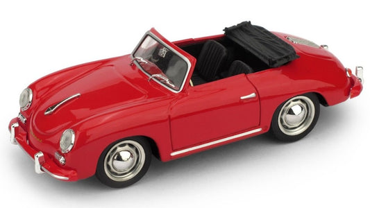 PORSCHE 356 CABRIOLET APERTA 1952 SPECIAL COLOR ROSSO 1:43 - Brumm - BM0117-03