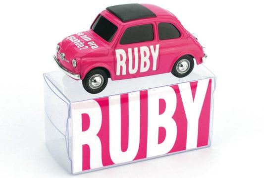 FIAT 500 RUBY 1:43 - Brumm - BMBR013