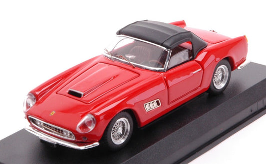FERRARI 250 CALIFORNIA LWB 1960 LONG NOSE WITH SOFT TOP RED 1:43 - Art Model - AM0436