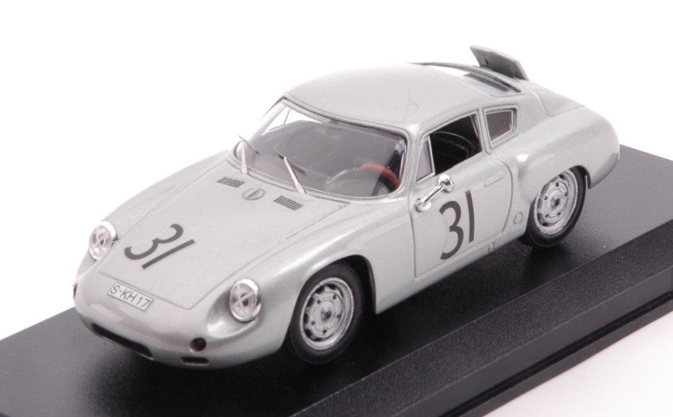 PORSCHE ABARTH N.31 7th 1000 KM NURBURGRING 1960 GREGER/LINGE 1:43 - Best Model - BT9447