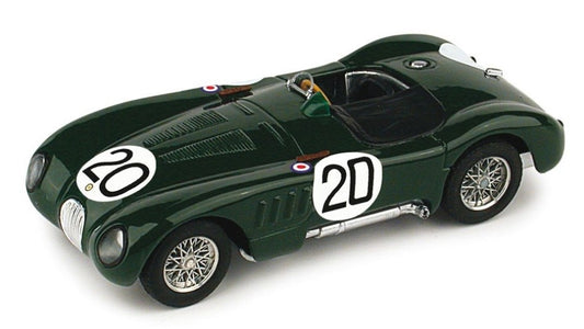 JAGUAR C TYPE N.20 WINNER 24 H LE MANS 1951 WALKER-WHITEHEAD 1:43 - Brumm - BM0356