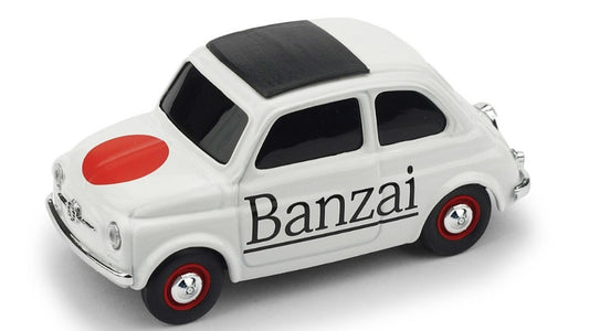 FIAT NUOVA 500 BRUMS GIAPPONE BANZAI 1:43 - Brumm - BMBR053