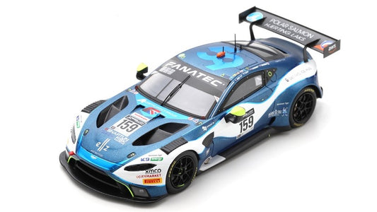 ASTON MARTIN VANTAGE GT3 N.159 3rd SILVER CLASS 24 H SPA 2021 TUJULA-MAC - Spark Model - SB442