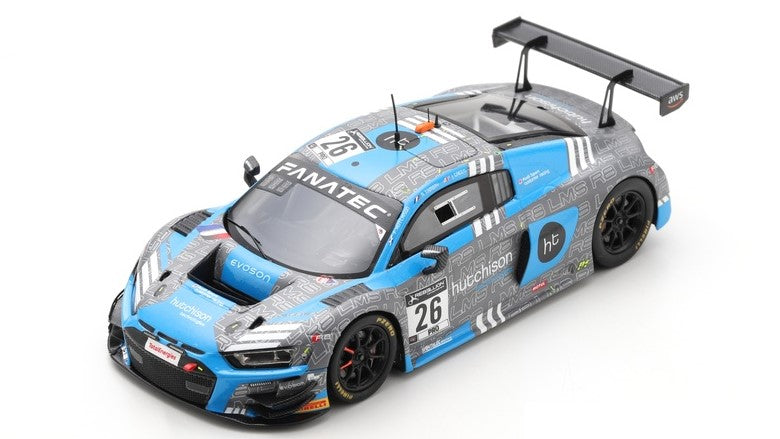 AUDI R8 GT3 N.26 24 H SPA 2021 GREEN-TAMBAY-HUTCHISON 1:43 - Spark Model - SB474