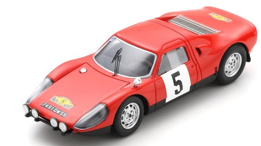 PORSCHE 904 GTS N.5 RALLY DES ROUTES DU NORD 1967 R.DUTOIT-J.MOREL 1:43 - Spark Model - SF167