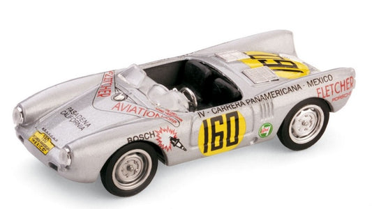 PORSCHE 550 RS N.160 CARRERA MEXICO 1953 1:43 - Brumm - BM0235B