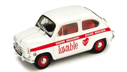 FIAT 600 INTIMO LOVABLE 1960 1:43 - Brumm - BM0412