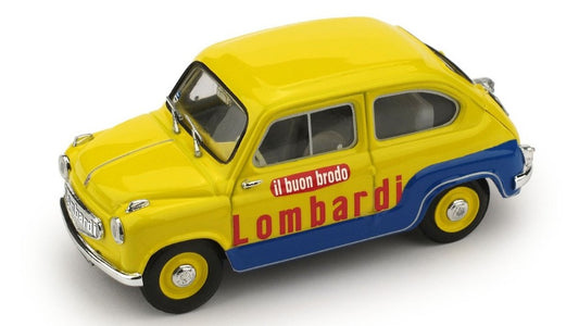 FIAT 600 1.a SERIE VEICOLO COMMERCIALE BRODO LOMBARDI 1:43 - Brumm - BM0583