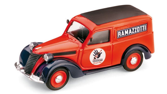 FIAT 1100 E FURGONE 1950 RAMAZZOTTI 1:43 - Brumm - BM0284