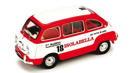 FIAT 600 MULTIPLA AMARO ISOLABELLA 1960 1:43 - Brumm - BM0410