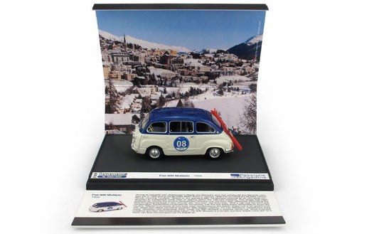 FIAT 600 MULTIPLA PASSIONE ENGADINA 2019 1:43 - Brumm - BMS1907