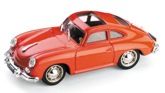 PORSCHE 356 COUPE  TETTO APERTO 1952 ROSSO 1:43 - Brumm - BM0121-03