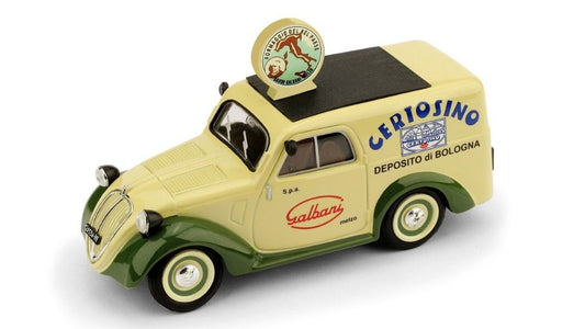FIAT 500B FURGONE 1950 GALBANI 1:43 - Brumm - BM0554