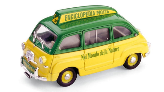FIAT 600 MULTIPLA ENCICLOPEDIA MOTTA 1956 1:43 - Brumm - BM0310