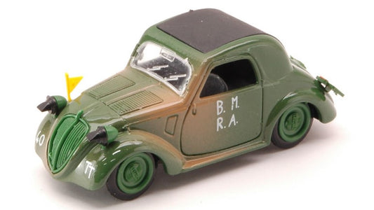 SIMCA 5 MILITARE D-DAY 1944 CLOSED 1:43 - Brumm - BM0243B