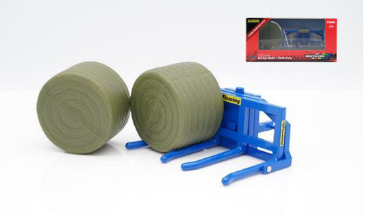FLEMING DOUBLE BALE LIFTER 1:32 - Britains - LC43265