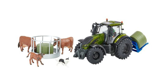 METALLIC OLIVE GREEN VALTRA PLAYSET 1:32 - Britains - LC43323