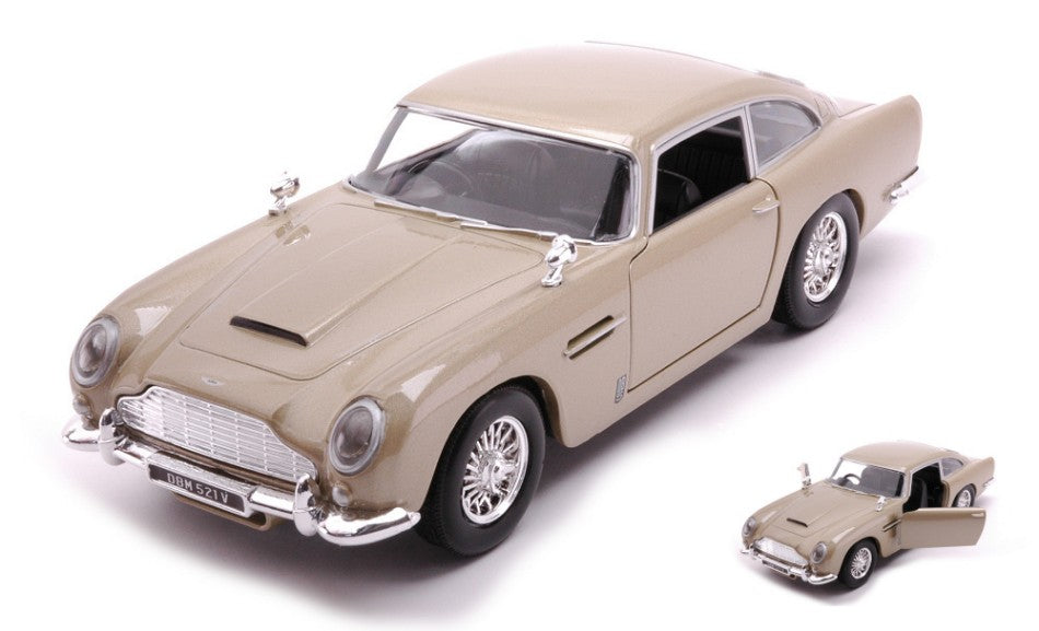 ASTON MARTIN DB5 1973 GOLD 1:24 - MotorMax - MTM79375GD