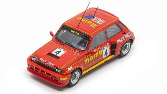 RENAULT 5 TURBO N.4 5th EUROPA CUP 1984 MASSIMO SIGALA 1:43 - Spark Model - S5558