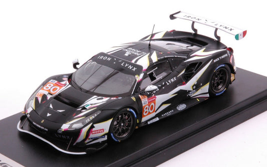 FERRARI 488 GTE EVO N.80 3rd AM CL.24H LM 2021 CRESS./MASTRON./ILOT 1:43 - Looksmart - LSLM130