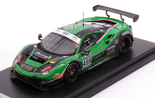FERRARI 488 GT3 EVO N.72 24H SPA 2020 EHRET/KEILW./MASTRON./PEREL 1:43 - Looksmart - LSRC086